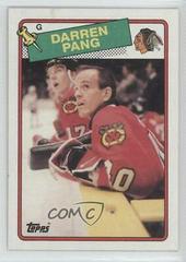 Darren Pang #51 Hockey Cards 1988 Topps Prices