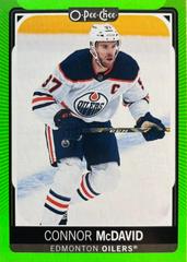 Connor McDavid [Neon Green] #1 Hockey Cards 2021 O Pee Chee Prices