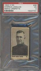 Charlie Langlois Hockey Cards 1924 V130 Maple Crispette Prices