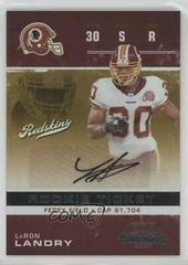 LaRon Landry [Autograph] #185 Football Cards 2007 Playoff Contenders Prices