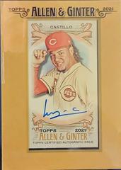 Luis Castillo #fma-lc Baseball Cards 2021 Topps Allen & Ginter Framed Mini Baseball Autographs Prices