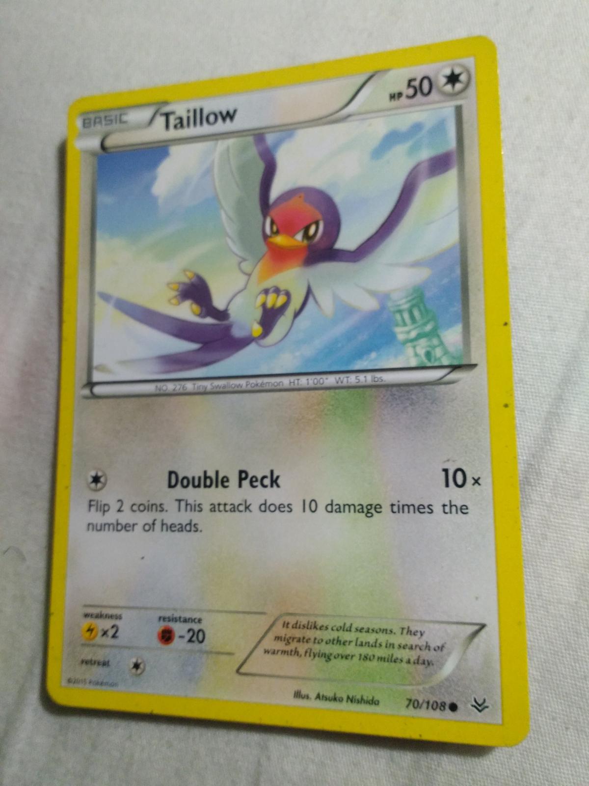 Taillow | Ungraded | Pokemon Roaring Skies