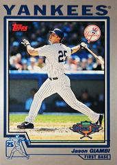 Jason Giambi #75 Baseball Cards 2004 Topps Opening Day Prices