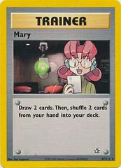 Mary #87 Pokemon Neo Genesis Prices