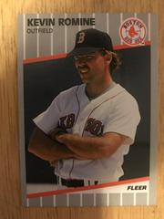 Kevin Romine [Correct Photo] #98 Baseball Cards 1989 Fleer Prices