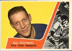 Ken Schinkel #62 Hockey Cards 1963 Topps Prices