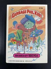 Brushed-Off BRENDA 1986 Garbage Pail Kids Prices