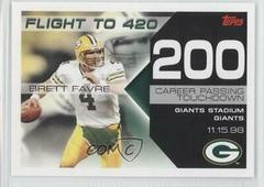 Brett Favre #BF-200 Football Cards 2007 Topps Brett Favre Collection Prices