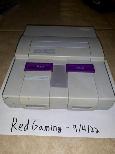 Super Nintendo System photo