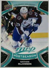 Nathan MacKinnon Hockey Cards 2021 Upper Deck MVP Postseason Prices