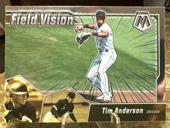 Tim Anderson #FV2 Baseball Cards 2021 Panini Mosaic Field Vision Prices