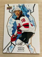 Dawson Mercer #130 Hockey Cards 2021 Upper Deck Ice Prices