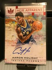 Aaron Holiday Basketball Cards 2018 Panini Court Kings Heir Apparent Autographs Prices