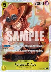 Portgas.D.Ace ST13-011 One Piece Ultra Deck: The Three Brothers