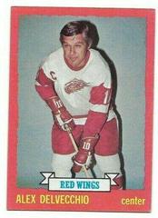 Alex Delvecchio #141 Hockey Cards 1973 Topps Prices