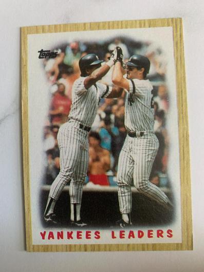 Yankees Leaders #406 photo