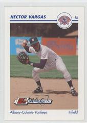 Hector Vargas #22 Baseball Cards 1991 Impel Line Drive Pre Rookie AA Prices