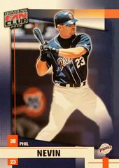 Phil Nevin #55 Baseball Cards 2002 Donruss Fan Club Prices