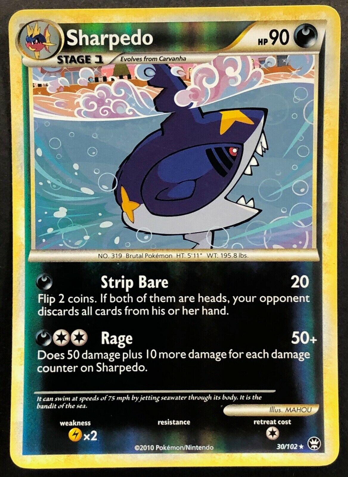 Sharpedo [Reverse Holo] #30 Pokemon Triumphant