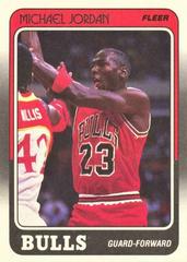 Michael Jordan #17 Basketball Cards 1988 Fleer Prices