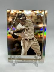 Aaron Judge [Batting Sepia Refractor] #100 Baseball Cards 2019 Topps Chrome Prices
