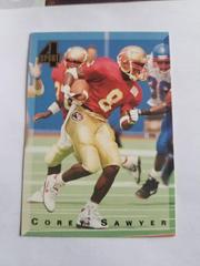Corey Sawyer #86 Football Cards 1994 Classic 4 Sports Tri Cards Prices