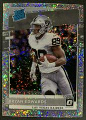 Bryan Edwards [White Sparkle] Football Cards 2020 Panini Donruss Optic Prices