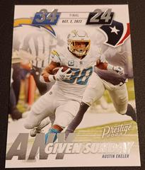 Austin Ekeler #AGS-4 Football Cards 2023 Panini Prestige Any Given Sunday Prices