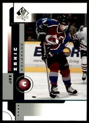 Joe Sakic #16 Hockey Cards 2001 SP Authentic Prices