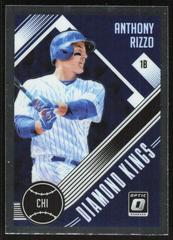 Anthony Rizzo [Black] #1 Baseball Cards 2018 Panini Donruss Optic Prices