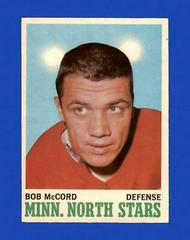 Bob McCord Hockey Cards 1970 O-Pee-Chee Prices