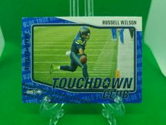 Russell Wilson [True Blue] #TDC8 Football Cards 2021 Panini Rookies and Stars Touchdown Club Prices