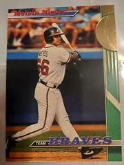 Front | Melvin Nieves Baseball Cards 1993 Stadium Club Braves