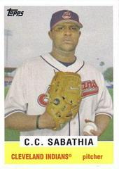 CC Sabathia #TCH46 Baseball Cards 2008 Topps Trading Card History Prices