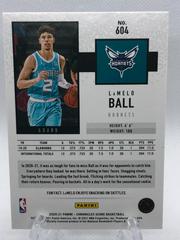 Back Of Card | LaMelo Ball Basketball Cards 2020 Panini Chronicles