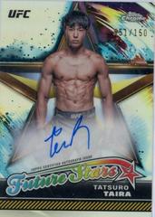 Tatsuro Taira [Refractor] #FSA-TTA Ufc Cards 2024 Topps Chrome UFC Future Stars Autograph Prices