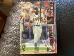 Dave Justice #32 Baseball Cards 1995 Sportflix Prices