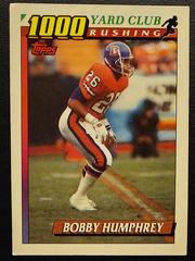 1,000 Yard Club | Bobby Humphrey Football Cards 1991 Topps 1000 Yard Club