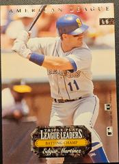 Edgar Martinez,Gary Sheffield #L6 Baseball Cards 1993 Panini Donruss Triple Play League Leaders Prices
