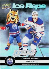 Connor McDavid, Hunter #IR-3 Hockey Cards 2023 Upper Deck MVP Ice Reps Prices