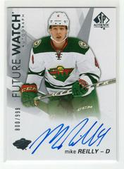 Mike Reilly [Autograph] Hockey Cards 2016 SP Authentic Prices