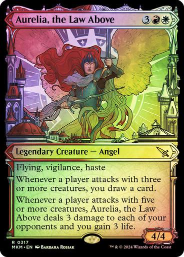 Aurelia, The Law Above [Foil] #317 Magic Murders at Karlov Manor