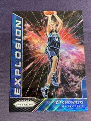 Dirk Nowitzki [Blue Wave Prizm] #11 Basketball Cards 2016 Panini Prizm Explosion Prices