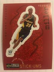 Reggie Miller Basketball Cards 1997 Collector's Choice Super Action Stick Ums Prices