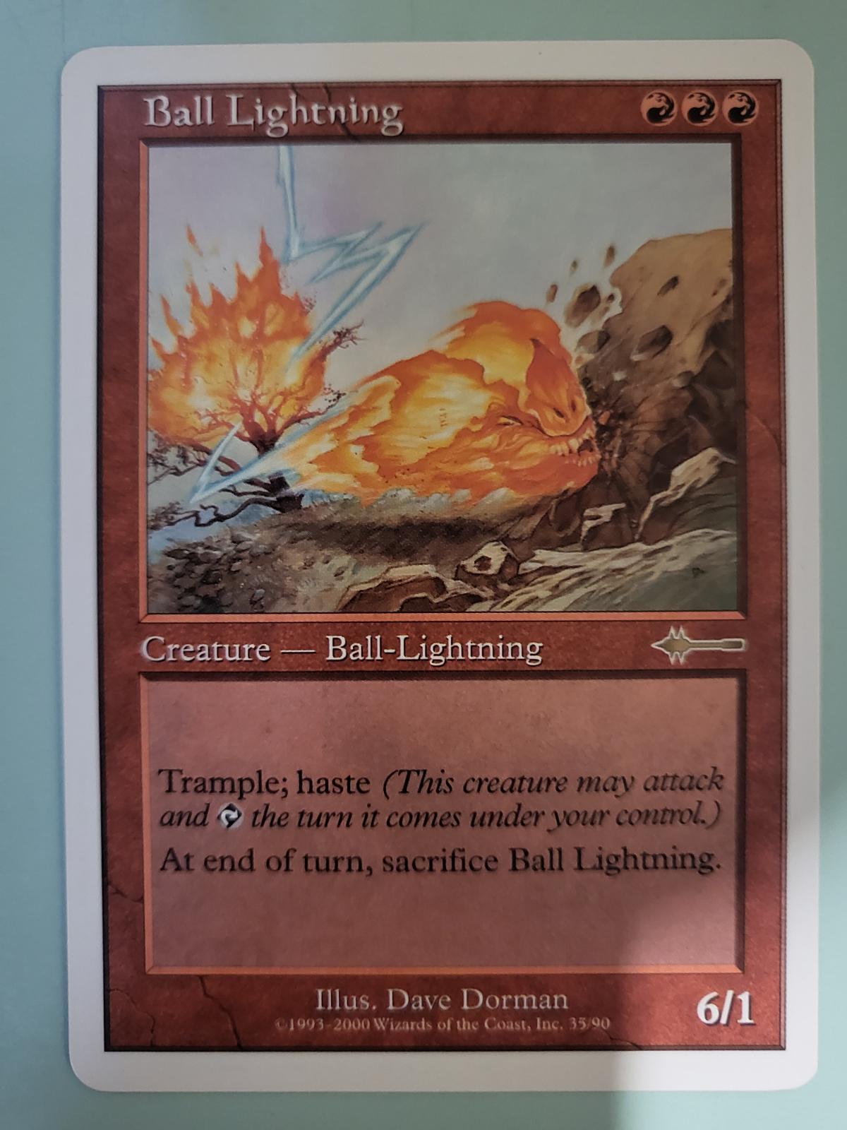 Ball Lightning Prices Magic Beatdown Box Set Magic Cards