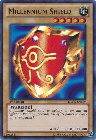 Millennium Shield [1st Edition] LCYW-EN159 YuGiOh Legendary Collection 3: Yugi's World Mega Pack