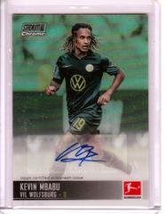 Kevin Mbabu [Neon Green Refractor] Soccer Cards 2021 Stadium Club Chrome Bundesliga Autographs Prices