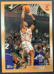 P.J. Brown Basketball Cards 1998 Topps Prices
