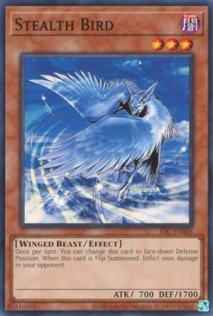 Stealth Bird IOC-EN068 YuGiOh Invasion of Chaos: 25th Anniversary