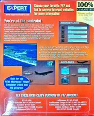 Back Cover | 747 Aircraft Collection PC Games